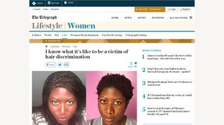 
                            11. I know what it's like to be a victim of hair discrimination - The Telegraph