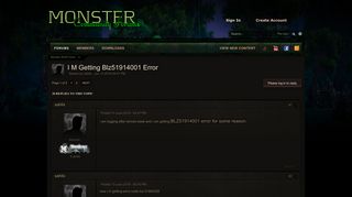 
                            12. I M Getting Blz51914001 Error - Answered! - Monster WoW Forum