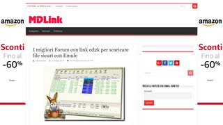 
                            2. I migliori Forum con link ed2k per scaricare file sicuri con Emule ...