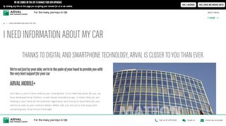 
                            8. I need information about my car | Arval.pt