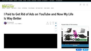 
                            8. I Paid to Get Rid of Ads on YouTube and Now My Life Is Way Better