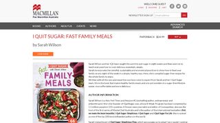 
                            6. I Quit Sugar: Fast Family Meals - Pan Macmillan AU