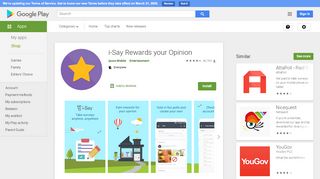 
                            11. i-Say Rewards your Opinion - Apps on Google Play