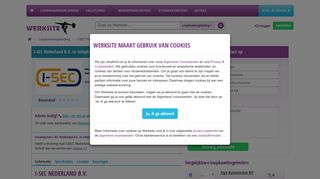 
                            7. I-SEC Nederland B.V. in Schiphol | Werksite