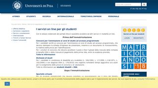 
                            3. I servizi on line per gli studenti - uniPi