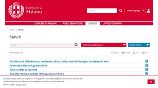 
                            9. I servizi online per #Milano - Comune di Milano