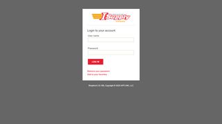 
                            10. I Supply Company - Ordering Login