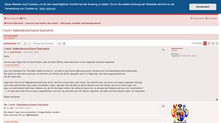 
                            3. I tech- Kabeldeutschland Startseite - Seite 2 - Inoffizielles ...