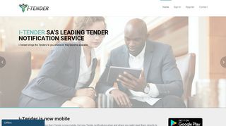 
                            1. i-Tender South Africa's Leading Tender Site
