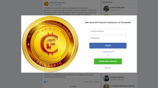 
                            12. I- Victime de son propre succès avec... - Fricacoin Cameroun ...