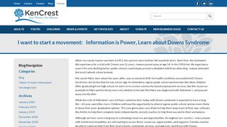 
                            13. I want to start a movement: Information is Power, Learn about Downs ...