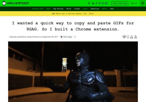 
                            11. I wanted a quick way to copy and paste GIFs for 9GAG. So I built a ...