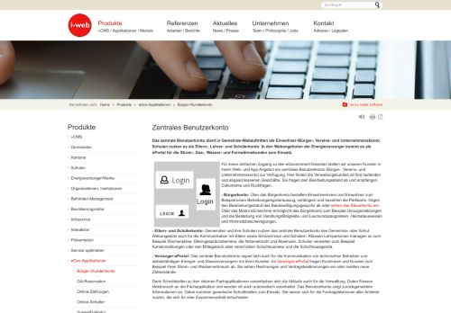 
                            3. i-web Online: eGov-Applikationen - i-web.ch