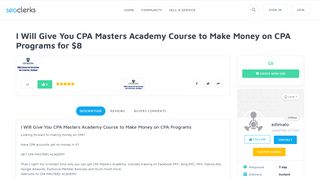 
                            8. I Will Give You CPA Masters Academy Course to Make Money on ...