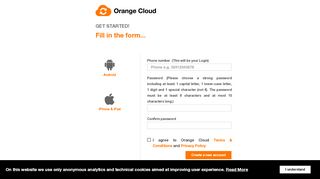 
                            4. i18n._signup - Orange Cloud: sign up