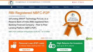 
                            5. i2iFunding: Peer to Peer Lending in India | P2P Lending | Lend Money ...