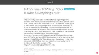 
                            11. I4ATV / iVue / IPTV King : 