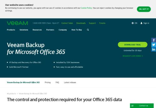 
                            12. IaaS and SaaS data protection solutions - Veeam