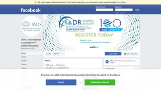 
                            10. IADR: International Association for Dental Research - Home ...