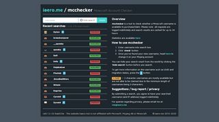 
                            4. iaero.me — Minecraft Account Checker