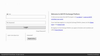 
                            2. IAESTE Exchange Platform