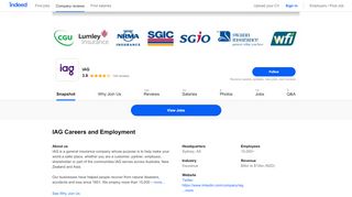 
                            7. IAG Careers and Employment | Indeed.com