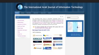 
                            2. IAJIT - The International Arab Journal of Information Technology