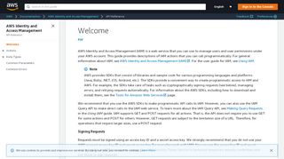 
                            6. IAM API Reference - AWS Documentation