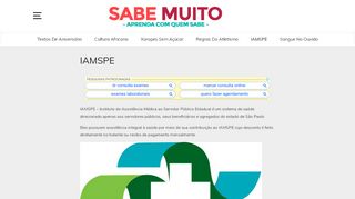 
                            11. IAMSPE - Consulta, Exames, Rede Credenciada e Marcar Consultas