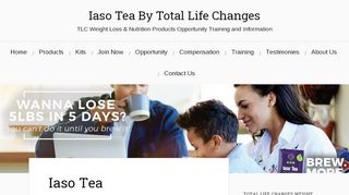 
                            12. Iaso Tea – Total Life Changes Iaso Tea