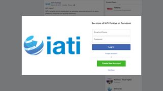 
                            7. IATI-Turkiye - IATI Nedir? IATI, seyahat ürünü... | Facebook