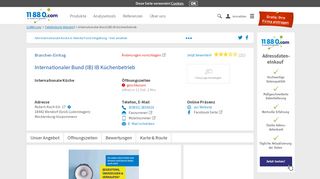 
                            7. ▷ IB-Küchenbetrieb | Tel. (03831) 28343... - Bewertung - 11880.com