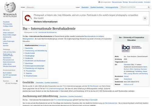 
                            9. Iba - Internationale Berufsakademie – Wikipedia