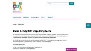 
                            5. iBabs, het digitale vergadersysteem | Gemeente Haarlemmermeer