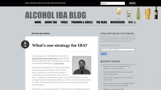 
                            12. ibaguest | Alcohol IBA blog