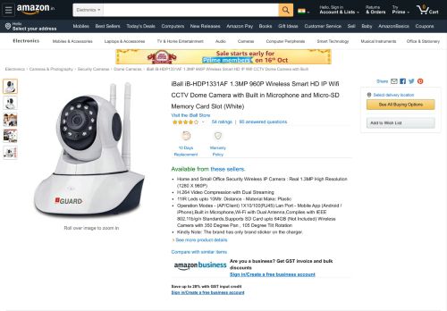 
                            10. iBall Camera Reviews & Ratings - Amazon.in