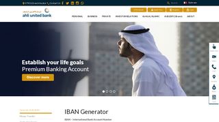 
                            12. IBAN Generator | Ahli United Bank