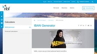 
                            9. IBAN Generator - Swift Code | National Bank of Fujairah