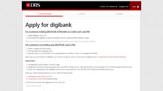 
                            7. iBanking Application (Personal Account) - DBS Bank