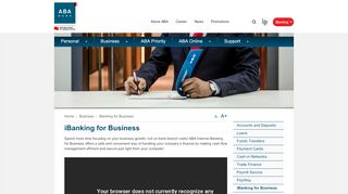 
                            5. iBanking for Business | ABA Bank Cambodia