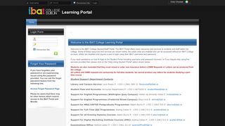 
                            1. IBAT College Learning Portal