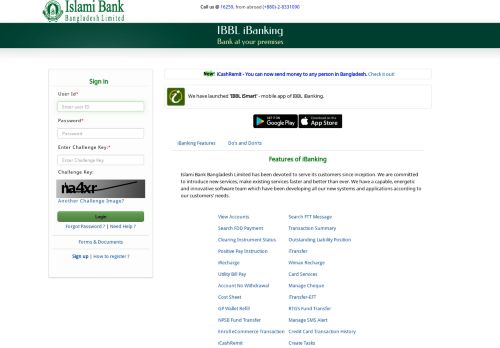 
                            6. IBBL iBanking - Internet Banking Service - Islami Bank