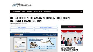 
                            4. ib.bri.co.id : Halaman Situs untuk Login Internet Banking BRI ...