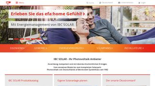 
                            3. IBC SOLAR | Deutschlands erfahrenster Photovoltaik Anbieter