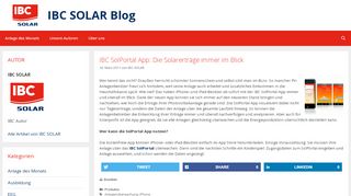 
                            11. IBC SolPortal App: Die Solarerträge immer im Blick – IBC SOLAR Blog
