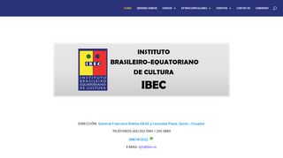 
                            9. IBEC – Instituto Brasileiro-Equatoriano de Cultura