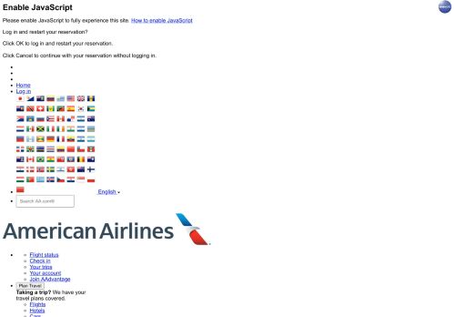 
                            13. Iberia − Partner airlines − American Airlines