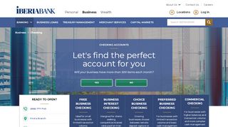 
                            8. IBERIABANK | Business Checking