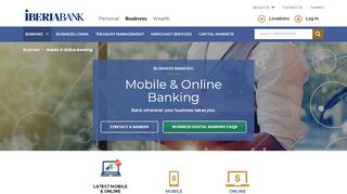
                            8. IBERIABANK | Business Mobile and Online Banking