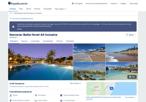 
                            9. Iberostar Bahia Hotel All Inclusive: Preços, promoções e comentários ...